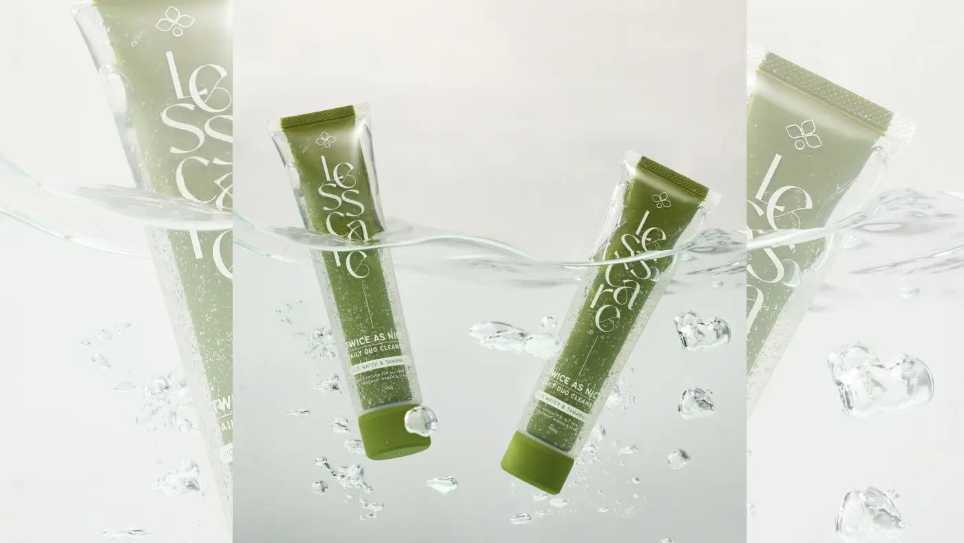 When Ayurveda meets Korean Beauty: Introducing Tube in Tube Dual Cleanser Face Wash - Lesscare