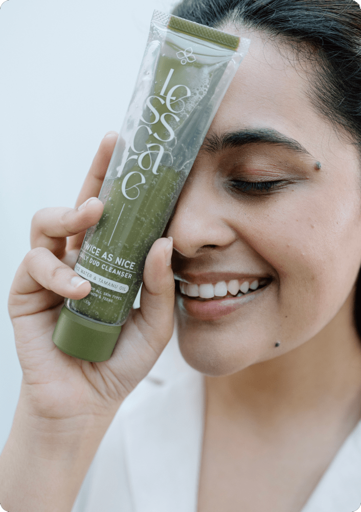 Simple one-step skincare cleansing ritual